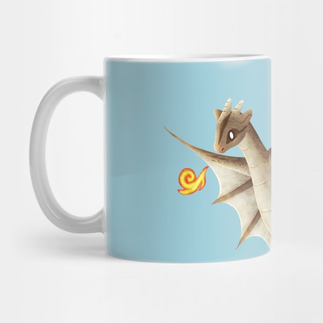 Kawaii Flying Squirrel Dragon - Without Background by Chiisa